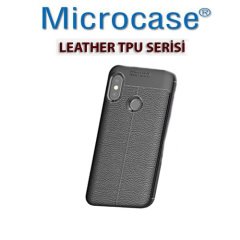 Microcase Xiaomi Mi A2 Lite Leather Tpu Silikon Kılıf