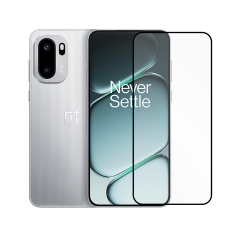 Microcase OnePlus Ace 6 Tam Kaplayan Çerçeveli Tempered Ekran Koruyucu -AL3276