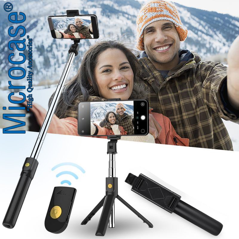 Uzaktan Kumandalı Bluetooth Selfie Çubuğu 60 cm 3 Ayak Tripod K07