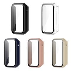 Microcase Xiaomi Mi Band 7 Pro Ekran Korumalı Sert Rubber Kılıf - AL3173