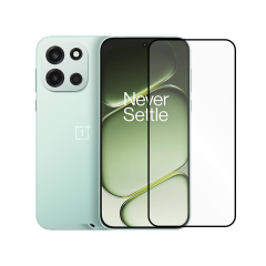 Microcase Oneplus Turbo 6 Tam Kaplayan Çerçeveli Tempered Ekran Koruyucu -AL3276