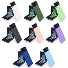 Microcase Samsung Galaxy Flip3 için Mat Yüzey Sert Plastik Kılıf - AL8848