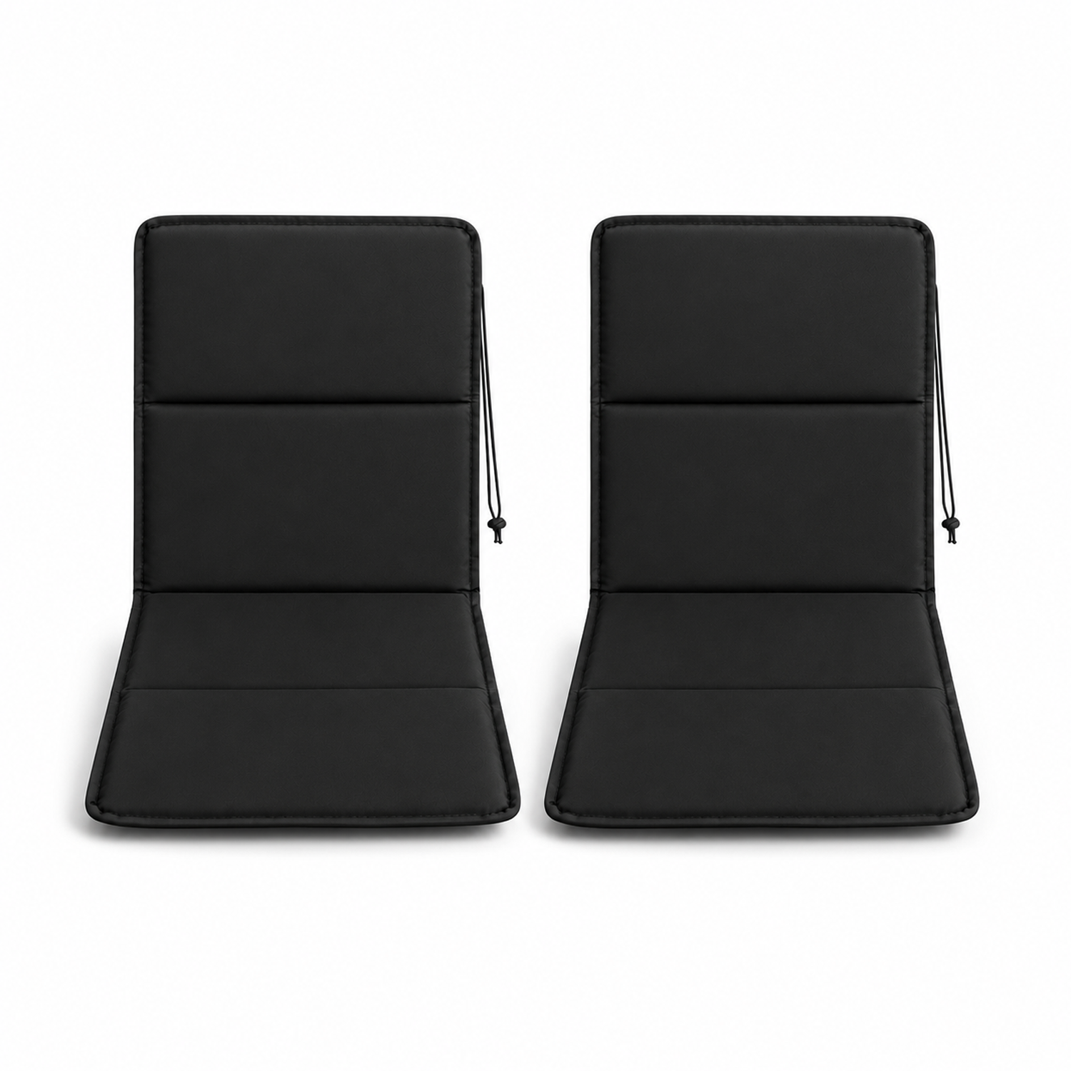 Microcase İple Sabitlemeli Katlanabilir Sırtlıklı Tasarım Kamp Sandalyesi Minderi Piknik Outdoor Balıkçılık 80x40 CM 2 Adet AL5565