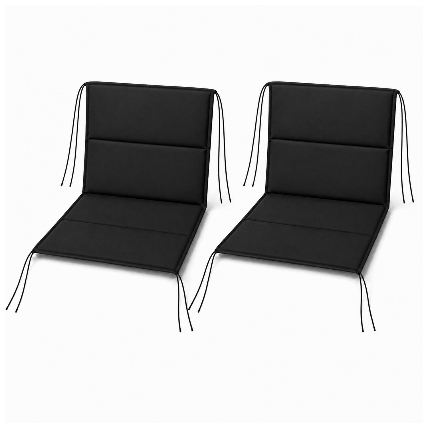 Microcase İple Sabitlemeli Katlanabilir Sırtlıklı Tasarım Kamp Sandalyesi Minderi Piknik Outdoor Balıkçılık 80x40 CM 2 Adet AL5565