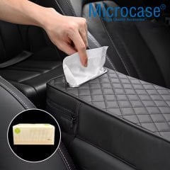 Microcase Çek-Al Mendil Bölmeli Oto Araç içi Kolçak Kol Dayama Minderi AL4411