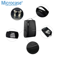 Microcase Çok Amaçlı Fileli Ayakkabı Düzenleyici Seyahat Çantası Hurç 34x23x14 CM 2 Adet AL5503