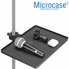 Microcase Tripodlara Monte Universal Sehpa Notebook Mikrofon Kitap vb Malzeme Rafı 270x205mm - AL5289