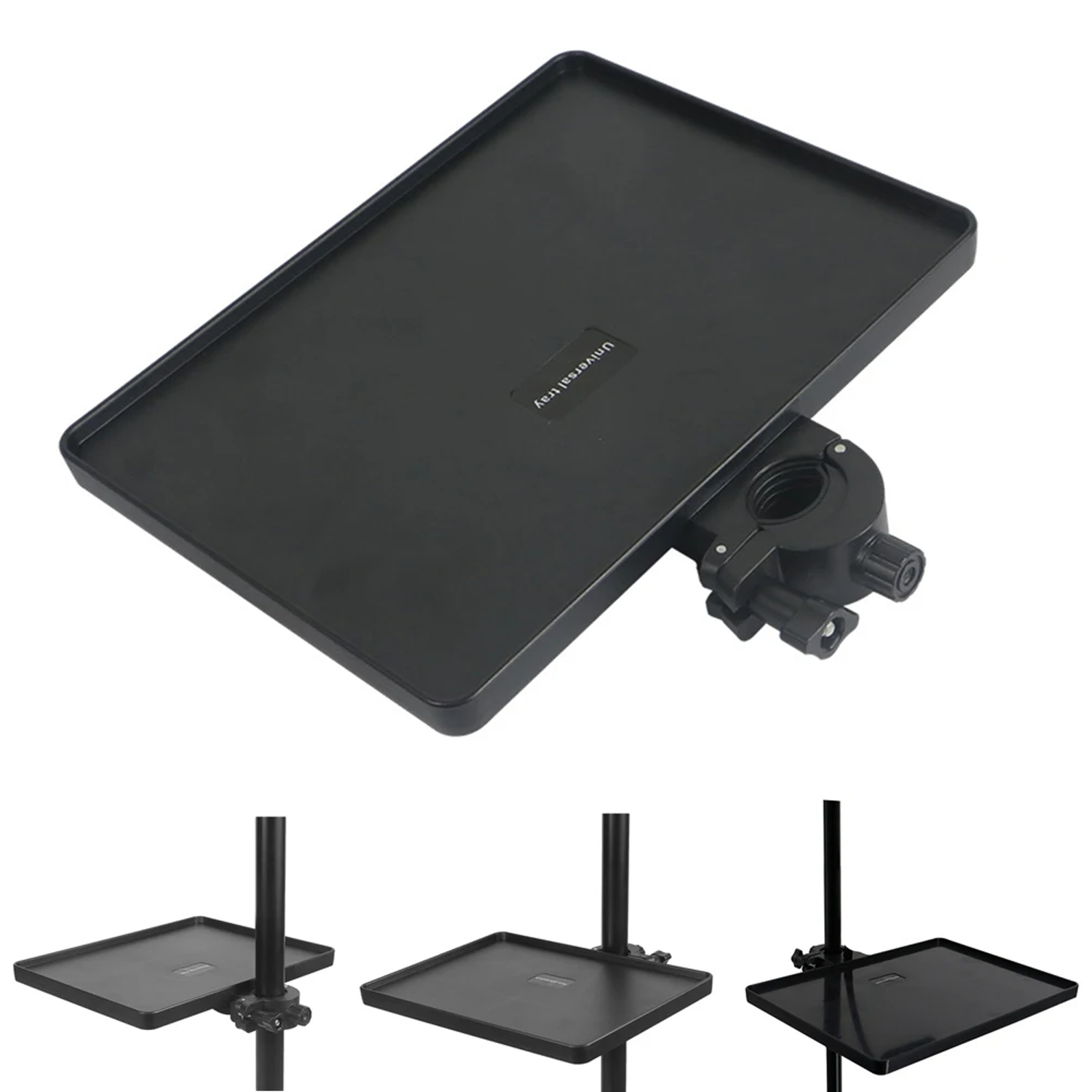 Microcase Tripodlara Monte Universal Sehpa Notebook Mikrofon Kitap vb Malzeme Rafı 270x205mm - AL5289