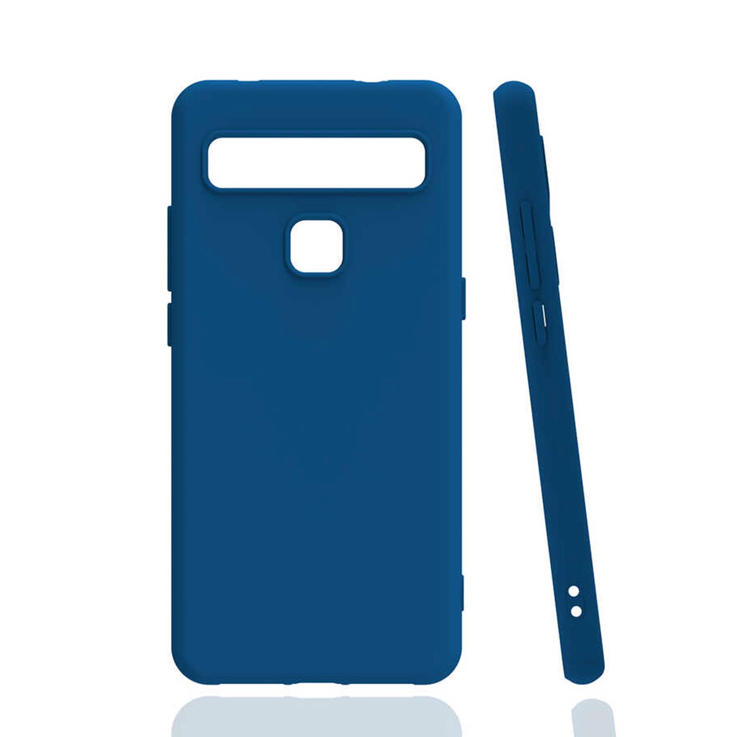 Microcase TCL 10L Matte Serisi Silikon TPU Kılıf - Lacivert