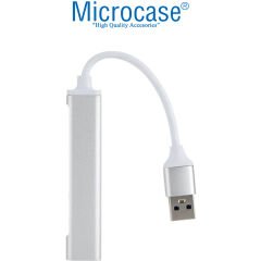 Microcase Slim Kasa 3.0 4 Port Usb Girişli Usb Çoğaltıcı 4 USB Girişli Alüminyum Çoklayıcı AL3789