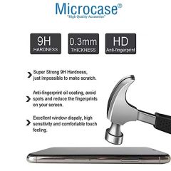 Microcase Vivo Y28 Tam Kaplayan Çerçeveli Tempered Ekran Koruyucu -AL3276