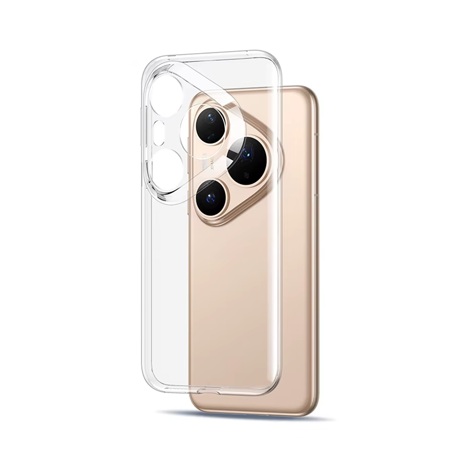 Microcase Huawei Pura 80 Pro/Huawei Pura 80 Pro Plus ile Uyumlu Slim Serisi Soft TPU Silikon Kılıf - Şeffaf AL3324