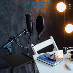 Microcase Tripodlara Monte Universal Sehpa Notebook Mikrofon Kitap vb Malzeme Rafı 240x175mm - AL5292