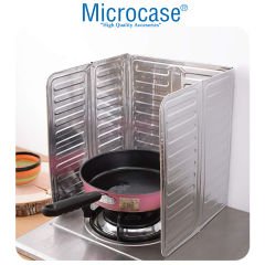 Microcase Katlanır Rüzgar ve Yağ Koruyucu Alüminyum Paravan Yağ Sıçrama Koruyucu Alüminyum Levha AL4509