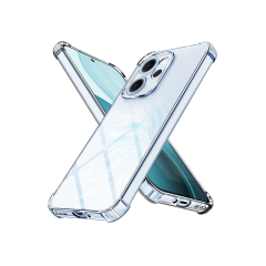 Microcase Oppo Reno 14 Pro ile Uyumlu Slim Serisi Soft TPU Silikon Kılıf - Şeffaf AL3324