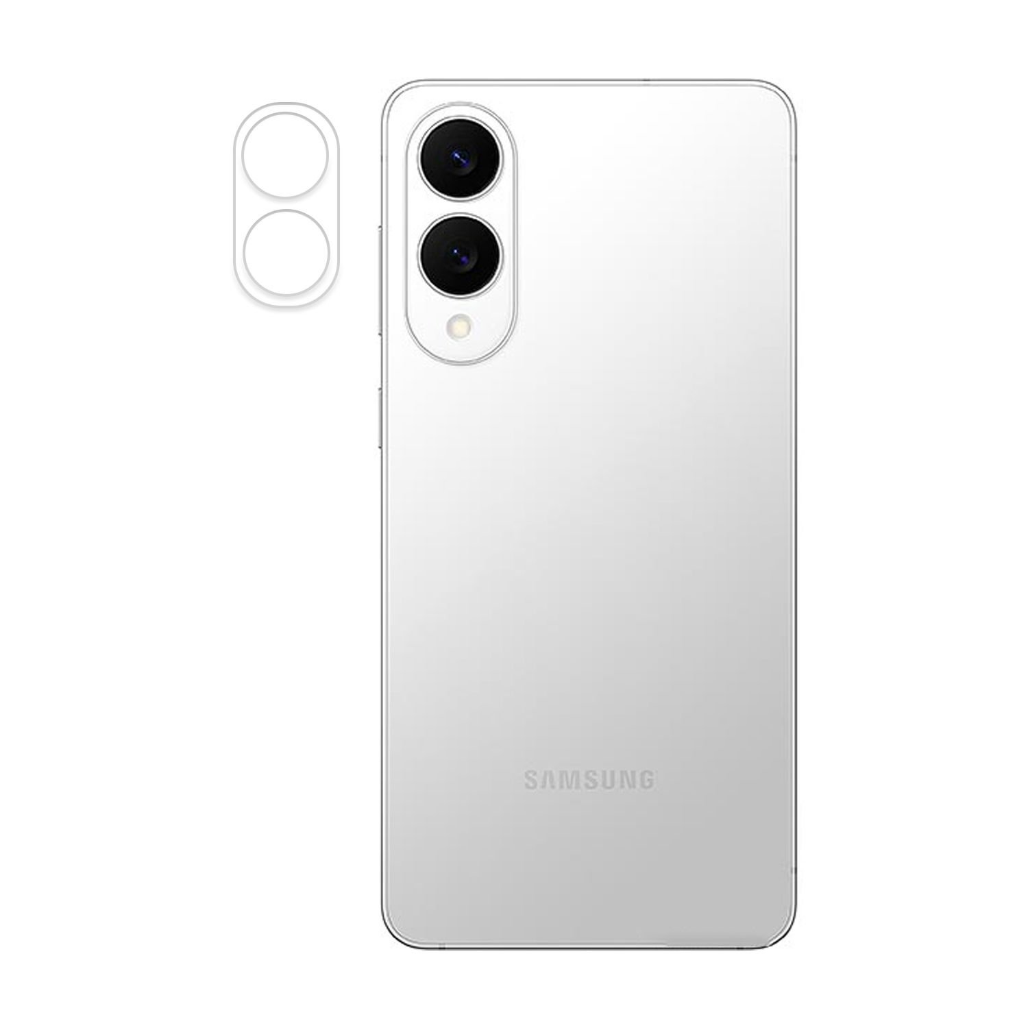 Microcase Samsung Galaxy S25 EDGE Kamera Camı Lens Koruyucu Nano Esnek Film-AL3400