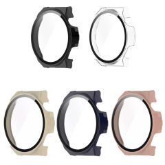 Microcase Huawei Watch GT3 Pro 46mm Ekran Korumalı Sert Rubber Kılıf - AL3173 Bej