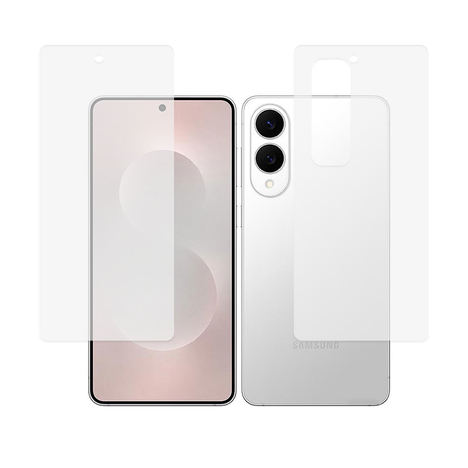 Microcase Samsung Galaxy S25 EDGE Full Ön Arka Kaplama Koruma Filmi - AL3279