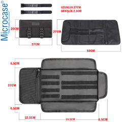Microcase Su Geçirmez Oxford Kumaş Katlanabilir Portatif Alet Hırdavat Çantası AL5513