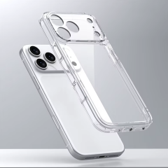 Microcase iPhone 17 Pro ile Uyumlu Slim Serisi Soft TPU Silikon Kılıf - Şeffaf AL3324