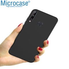 Microcase Huawei P40 Lite E / Y7P Matte Tpu Kılıf - Siyah