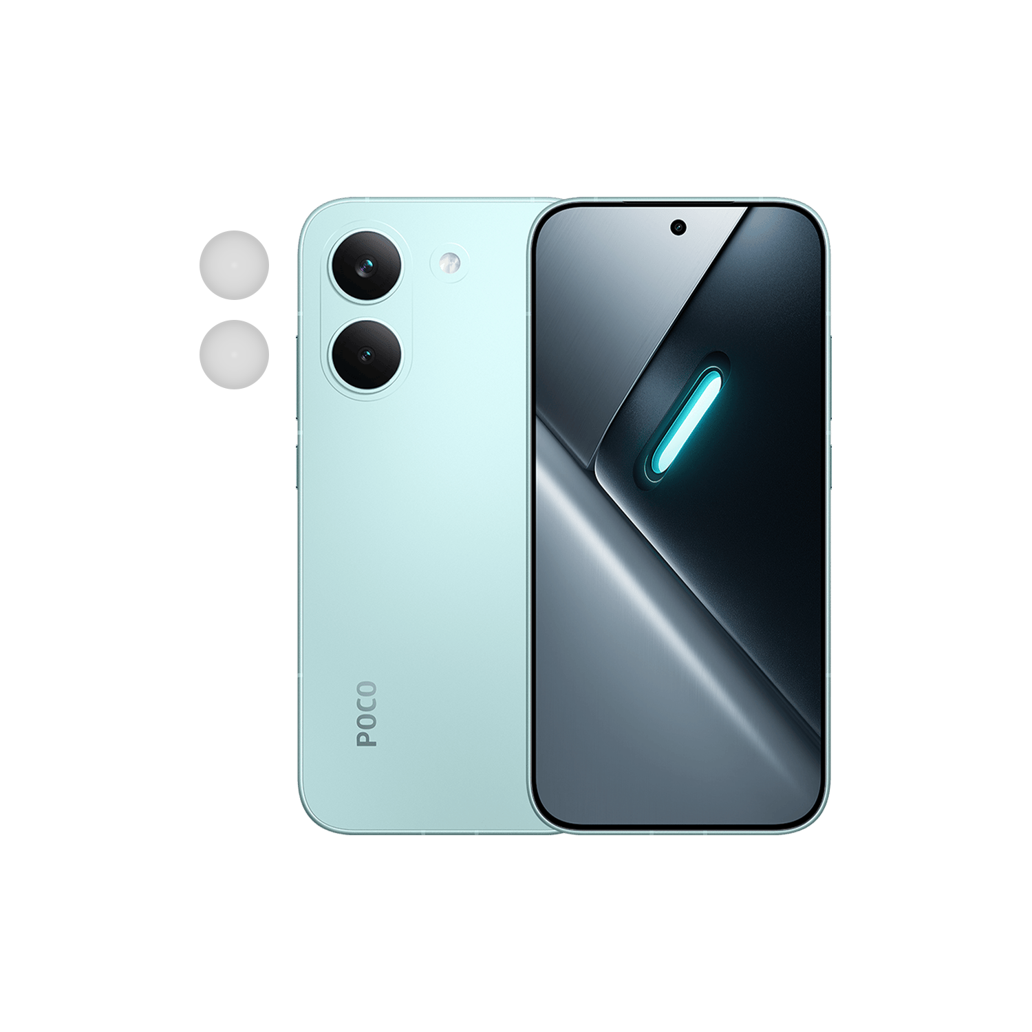 Microcase POCO 8X Pro 5G Kamera Camı Lens Koruyucu Nano Esnek Film-AL3400