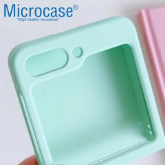 Microcase Samsung Galaxy Flip5 için Mat Yüzey Sert Plastik Kılıf - AL8848