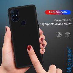 Microcase OnePlus Nord N10 Matte Tpu Kılıf - Siyah
