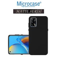 Microcase Realme GT Master Edition Matte Serisi Silikon TPU Kılıf - Siyah