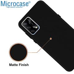 Microcase Realme GT Master Edition Matte Serisi Silikon TPU Kılıf - Siyah