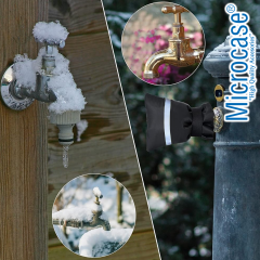 Microcase Reflektörlü Su Geçirmez Bahçe Açıkalan Dış Mekan Musluk Don Buzlanma Koruyucu Kılıf AL5512