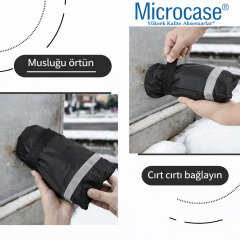 Microcase Reflektörlü Su Geçirmez Bahçe Açıkalan Dış Mekan Musluk Don Buzlanma Koruyucu Kılıf 2 Adet AL5512