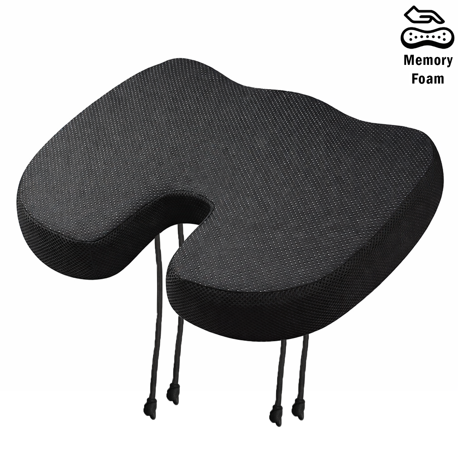 Microcase Ortopedik Memory Foam Basur Hemeroid Kuyruk Sokumu Minderi Yastığı AL5516