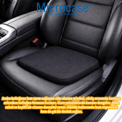 Microcase Ortopedik Memory Foam Nefes Alabilen Kumaş Oturma Minderi 40x40x4 CM AL5518