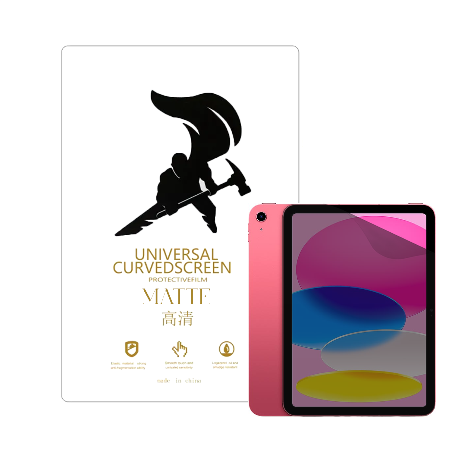 Microcase Apple iPad A16 11.Nesil 2025 Tablet ile Uyumlu Nano Anti Glare MAT Ekran Koruma Filmi - EKM108