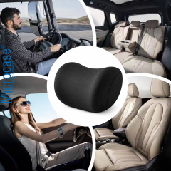 Microcase Ortopedik Memory Foam Nefes Alabilen Kumaş Oto Koltuk Kafa Destek Minderi AL5522