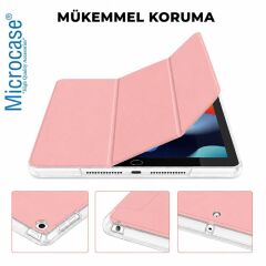 Microcase Honor Pad 10 12.1 inch Tablet ile Uyumlu 3 Kademeli Sleeve Serisi Standlı Kılıf - AL5578