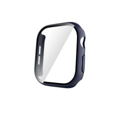 Microcase Apple Watch Series 10 46mm için     Ekran Korumalı Sert Rubber Kılıf - AL3173