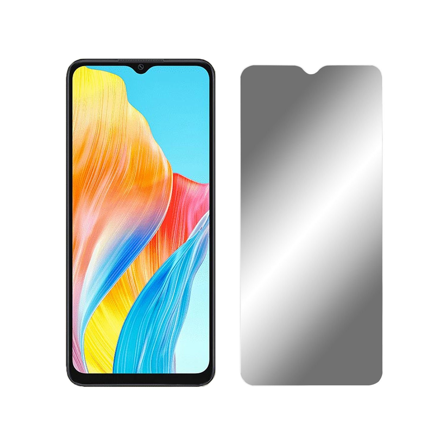 Microcase Oppo A38 Tempered Cam Ekran Koruyucu - AL3269
