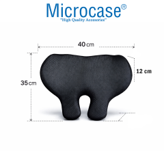 Microcase Ortopedik Memory Foam Oto Koltuk Kafa ve Destek Minderi + Kafa Destek Minderi AL5523