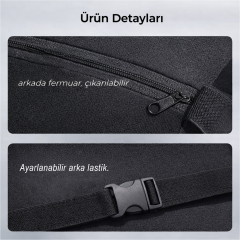 Microcase Ortopedik Memory Foam Oto Koltuk Kafa Minderi + Kafa Destek Minderi AL5524
