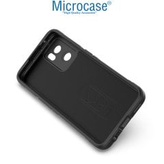 Microcase Oppo Reno 7 5G Miami Serisi Darbeye Dayanıklı Silikon Kılıf - Açık Gri