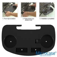 Microcase Taşınabilir Kamp Sandalyeleri için Çok Amaçlı Sehpa Bardaklık Telefon Tutucu- AL5279