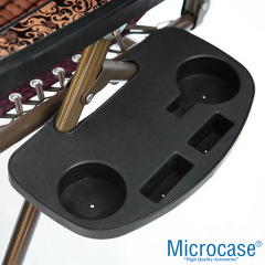 Microcase Taşınabilir Kamp Sandalyeleri için Çok Amaçlı Sehpa Bardaklık Telefon Tutucu- AL5279