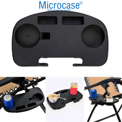 Microcase Taşınabilir Kamp Sandalyeleri için Çok Amaçlı Sehpa Bardaklık Telefon Tutucu- AL5279