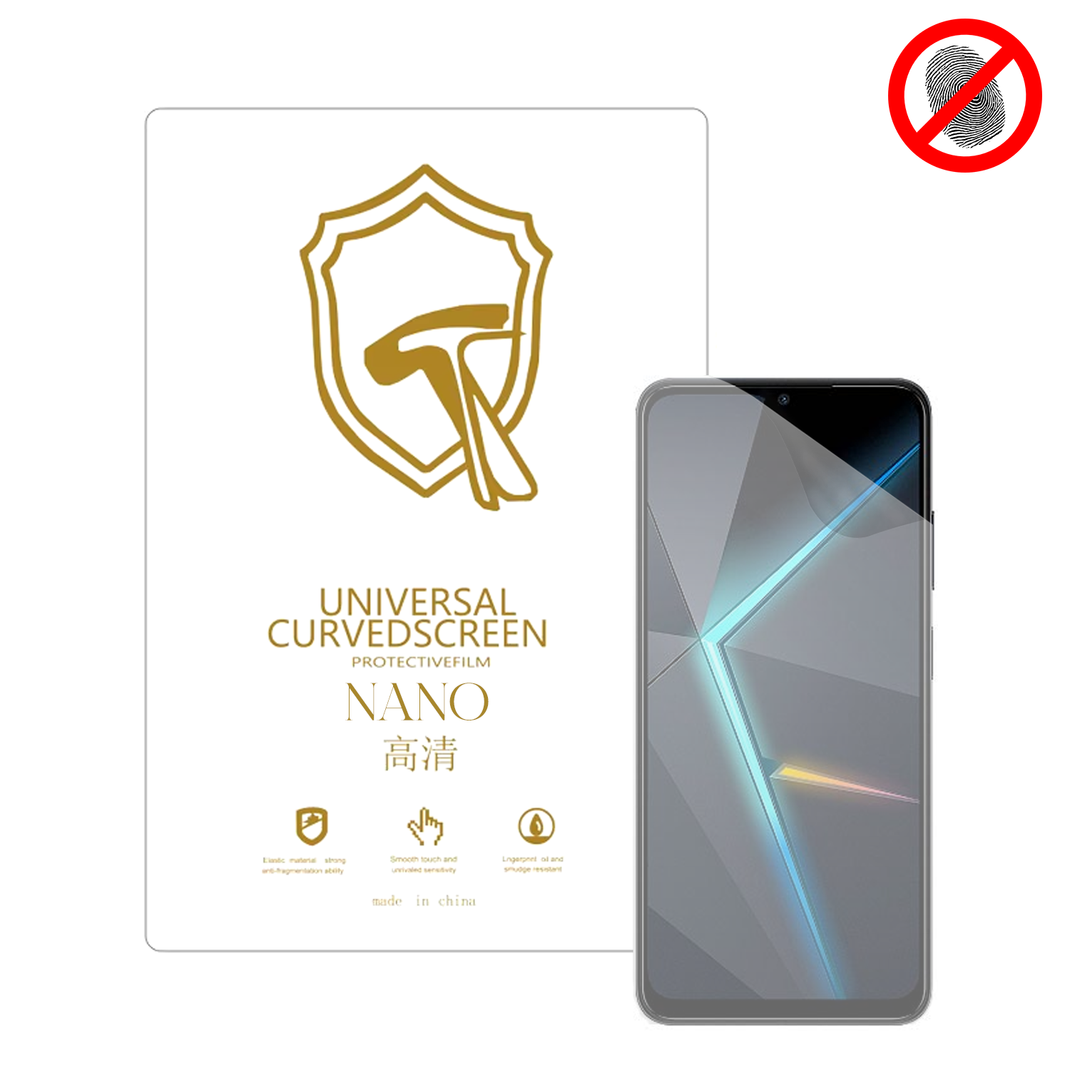 Microcase ZTE Nubia Neo 5G ile Uyumlu Full Tpu Nano Ön Ekran Koruma Filmi - EKM101