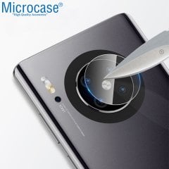 Microcase Huawei Mate 30 Pro Kamera Camı Lens Koruyucu Film