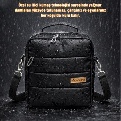 Microcase 2in1 Set Macbook Air 15 inch M4 2025 ile Uyumlu Çanta + Omuz Askılıklı El Çantası AL5499