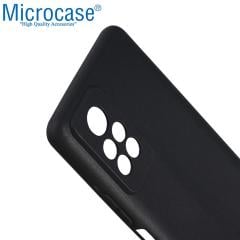 Microcase Infinix Note 11S Matte Serisi Silikon TPU Kılıf - Siyah
