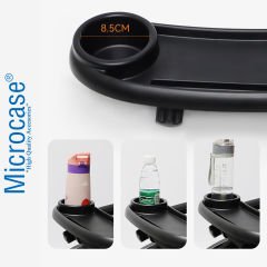 Microcase Bebek Arabaları için Biberon Şişe Bardak Tutucu Telefon Standlı Sehpa - AL4006